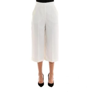 16. NWT ALEXANDER MCQUEEN GRAIN de POUDRE WOOL CULOTTES SIZE 38 / XS